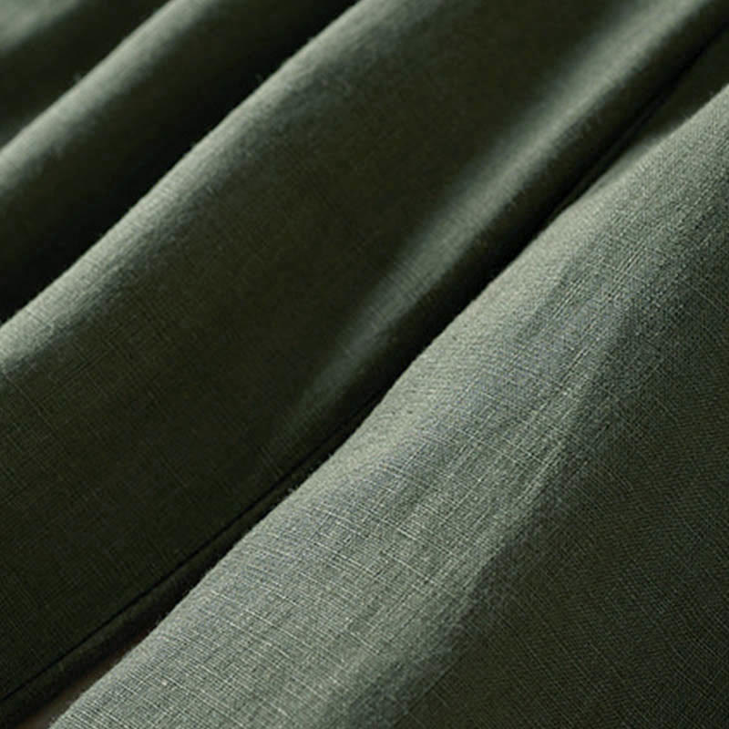 Buddha Stones Summer Small Flower Embroidery  Harem Pants With Pockets - image 30