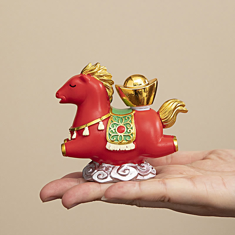 Buddha Stones Chinese Zodiac Year Of The Horse Fu Character Prosperity Home Decoration - image 11