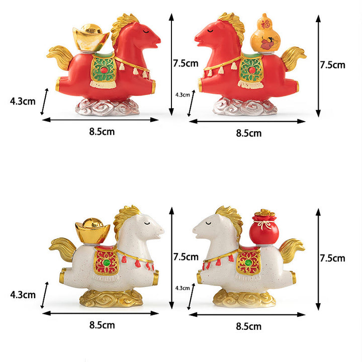 Buddha Stones Chinese Zodiac Year Of The Horse Fu Character Prosperity Home Decoration - image 26