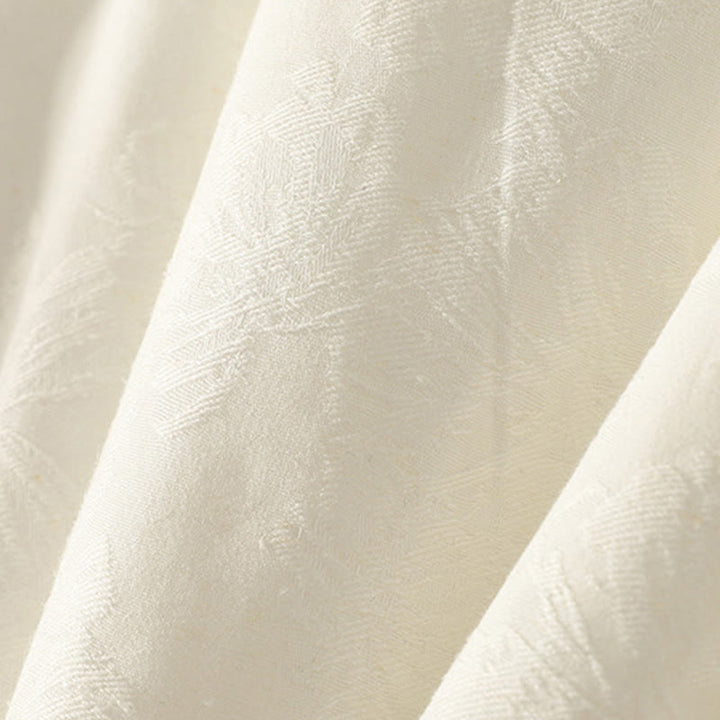 Buddha Stones Women's Solid Color Frog-Button Design Long Sleeve Cotton Jacket With Pockets - image 10