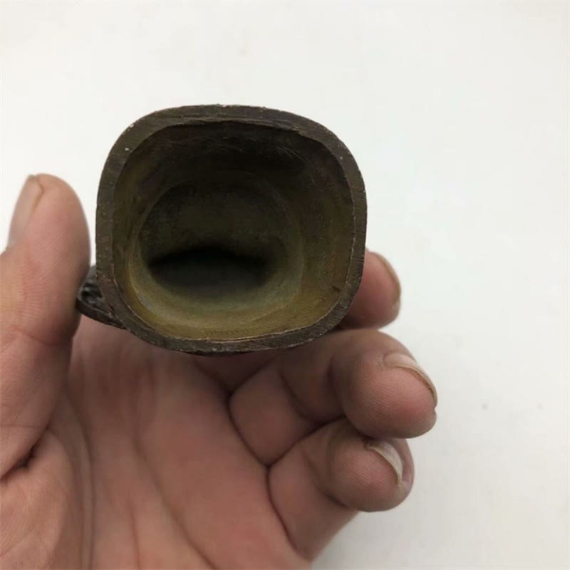 Buddha Stones Tathagata Buddha Alloy Statue Zen Home Decoration 9*4.5 cm - image 4