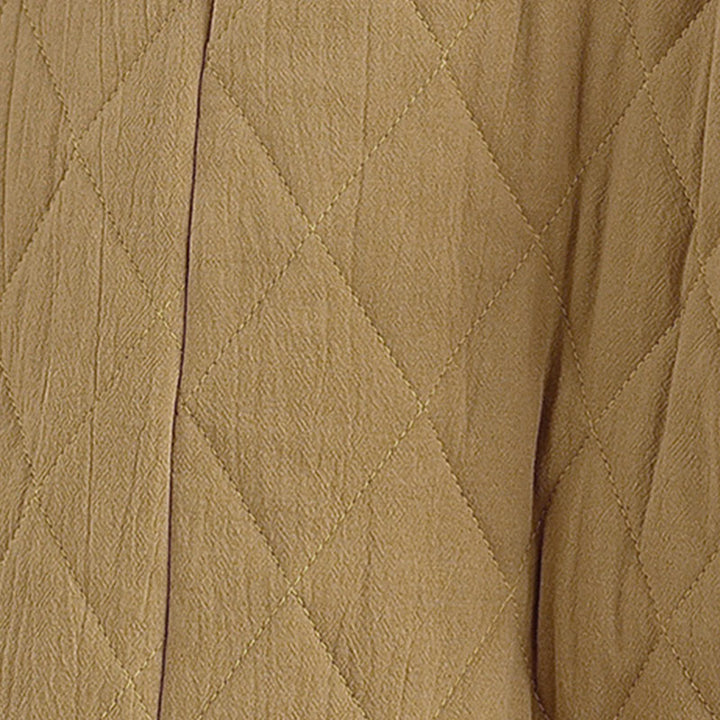 Buddha Stones Women's Plain Cotton-padded Tai Chi Zen Long Sleeve Jacket With Pockets - image 14