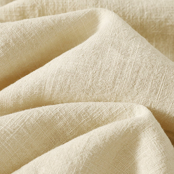 Buddha Stones Plain Chinese Frog-Button Long Sleeve Women's Cotton Zen Clothing Shirt - image 11