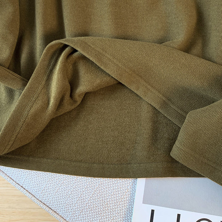 Buddha Stones Spring Solid Color Stand Collar Frog-button Design Women's Cotton Long Sleeve Shirt - image 22