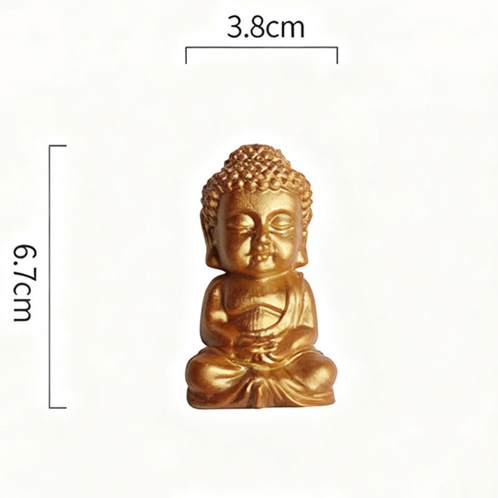 Buddha Stones Tathagata Buddha Statue Refrigerator Fridge Magnet Home Decoration - A1 Style 3.8*6.7*3cm(With Back Magnetic) - image 1
