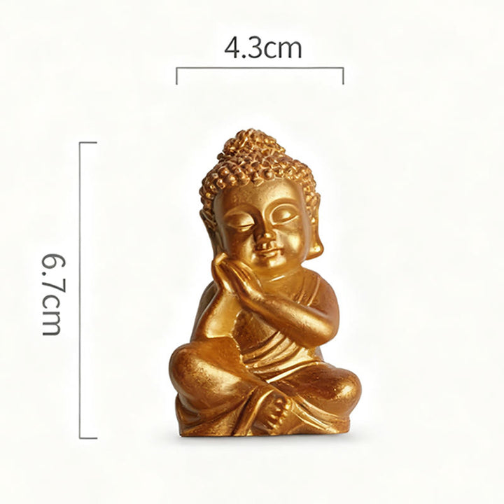 Buddha Stones Tathagata Buddha Statue Refrigerator Fridge Magnet Home Decoration - A3 Style 4.3*6.7*3cm(With Back Magnetic) - image 6