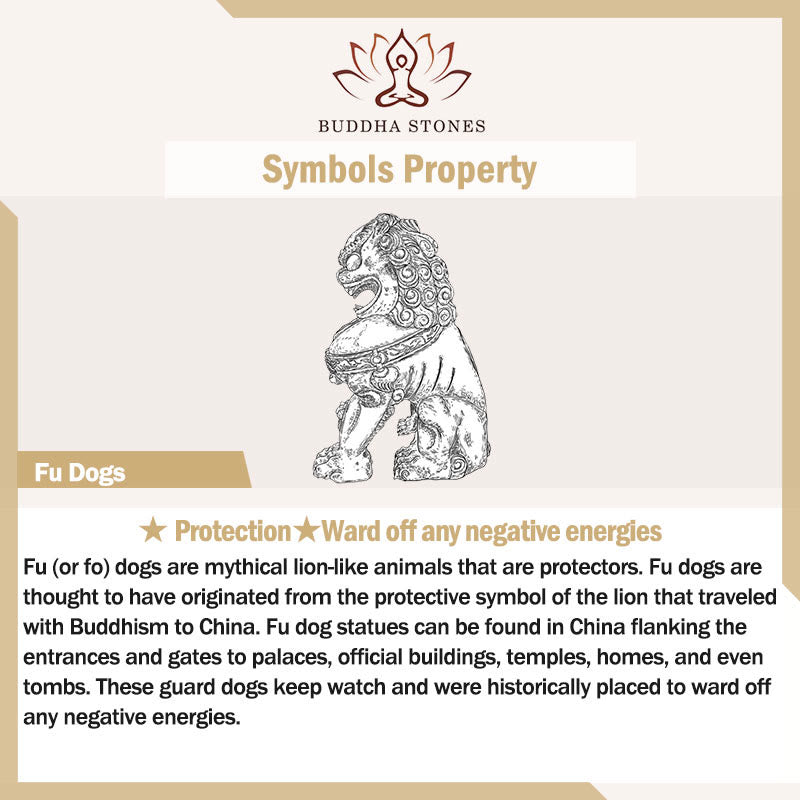 Buddha Stones FU Dogs Twins Buddha Square Ding Design Refrigerator Fridge Magnet Home Decoration - image 5