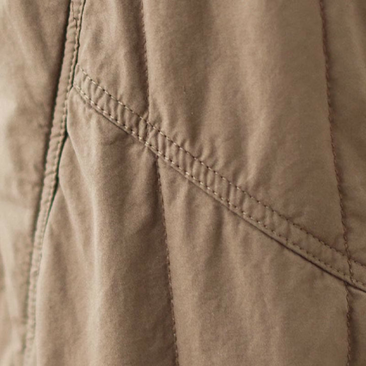 Buddha Stones Winter Plain High Waist Women's Harem Thermal Elastic Waist Pants With Pockets - image 17