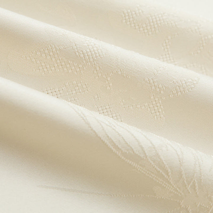 Buddha Stones Fall Flower Embroidery Frog-Button Design Long Sleeve Women's Jacket - image 12