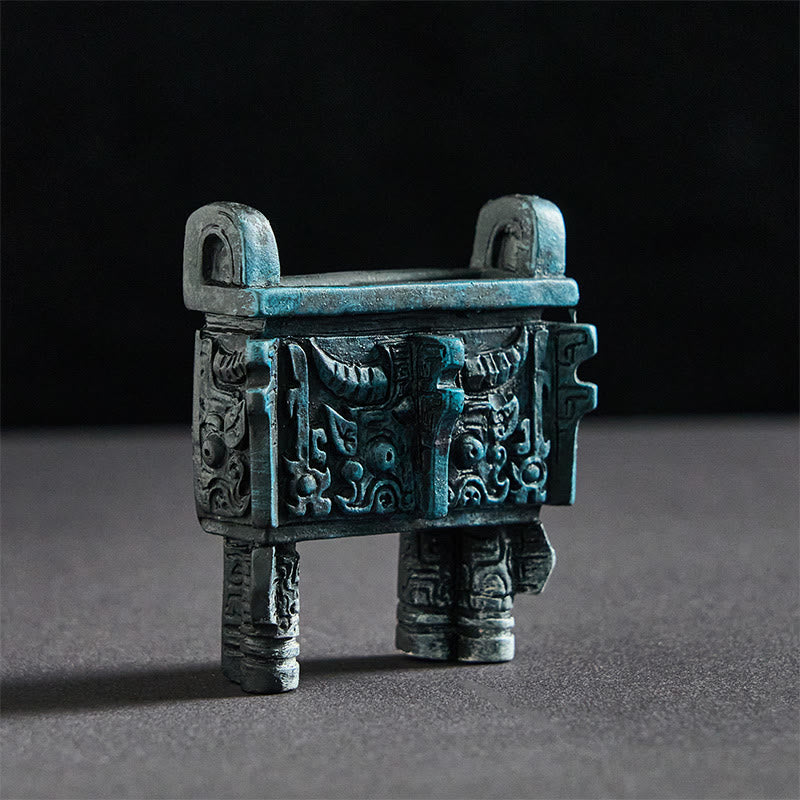 Buddha Stones FU Dogs Twins Buddha Square Ding Design Refrigerator Fridge Magnet Home Decoration - image 19