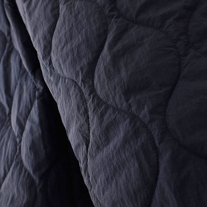 Buddha Stones Women's Plain Elastic Cuff Design Drawstring Thermal Thickened Pants With Pockets - image 6