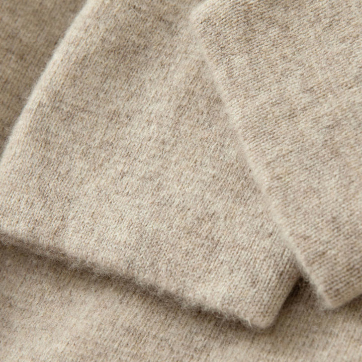 Buddha Stones Winter Solid Color Chinese Frog-Button Men's Wool Long Sleeve Sweater - image 15