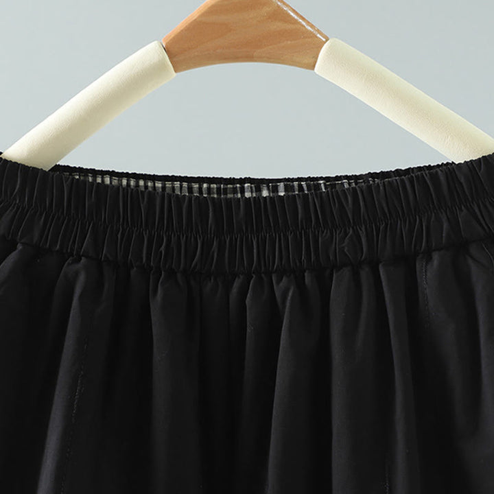 Buddha Stones Straight Lines Stripes Cotton Fleece-Lined Women's Harem Pants With Pockets - image 7