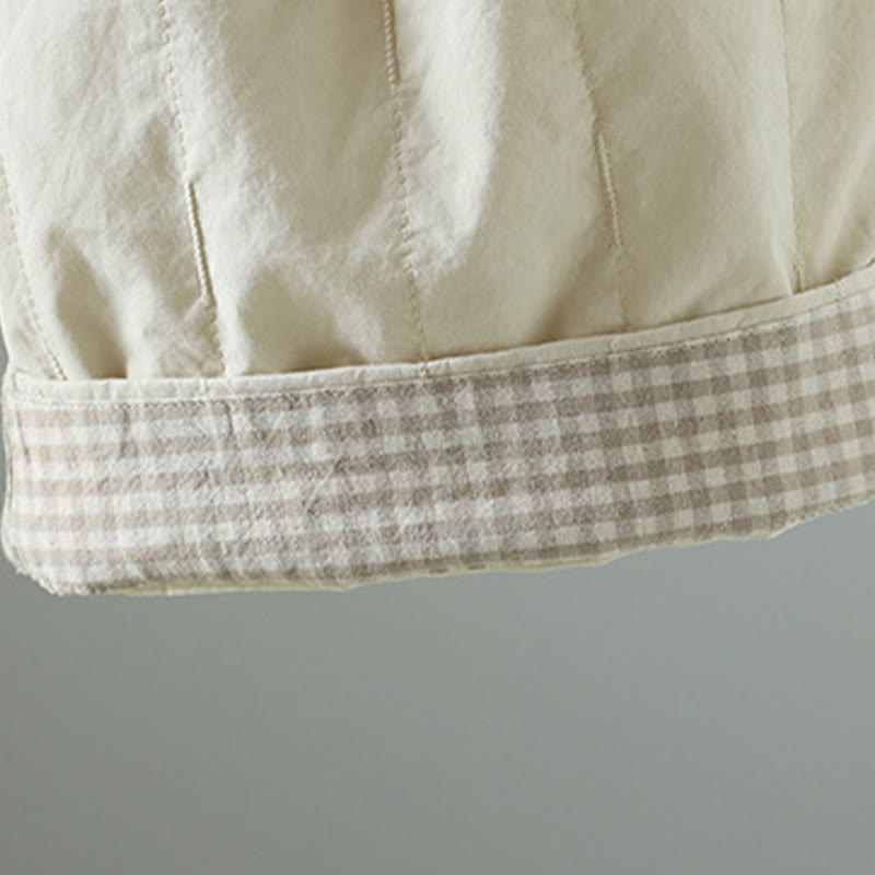 Buddha Stones Straight Lines Stripes Cotton Fleece-Lined Women's Harem Pants With Pockets - image 21