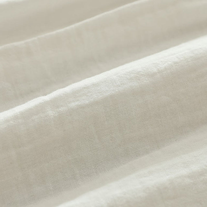 Buddha Stones Fall White Colorful Floral Embroidery Buttons Women's Cotton Long Sleeve Shirt - image 13