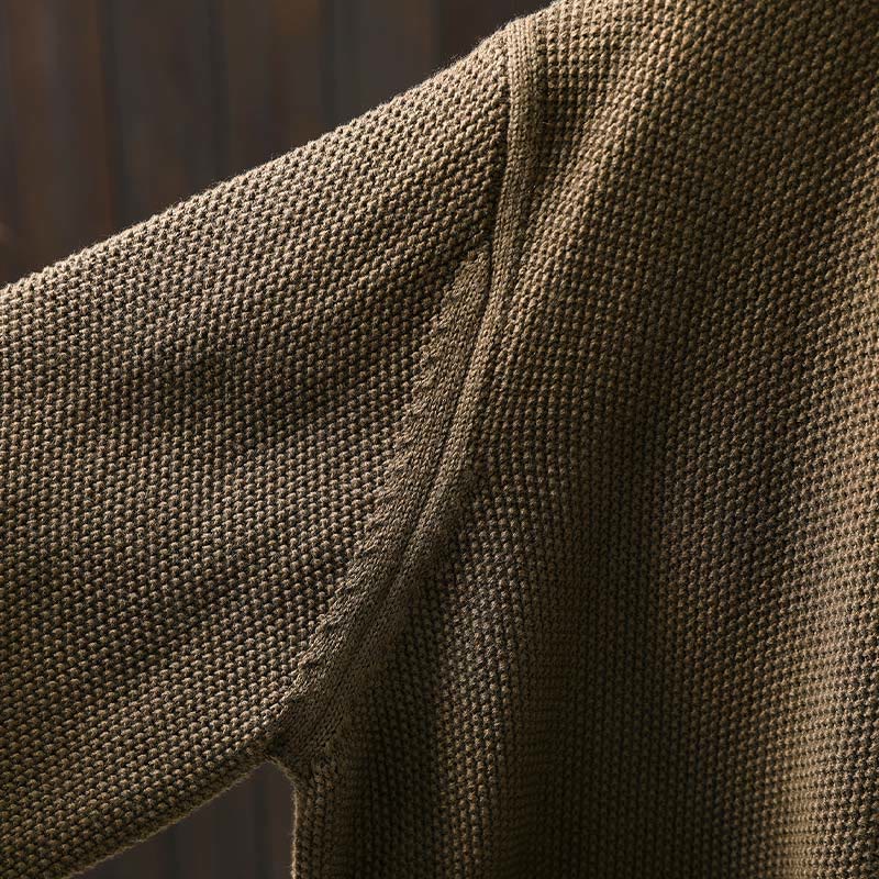 Buddha Stones Fall Floral Buttons Cotton Women's Long Sleeve Knitted Cardigan Sweater - image 14