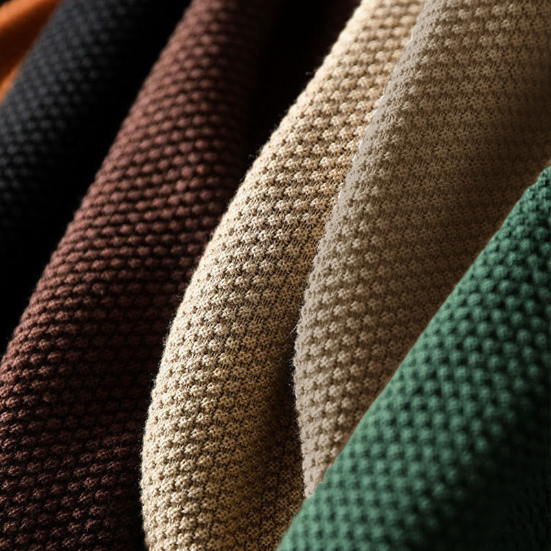 Buddha Stones Fall Colorful Buttons V-Neck Cotton Women's Long Sleeve Knitted Sweater - image 22