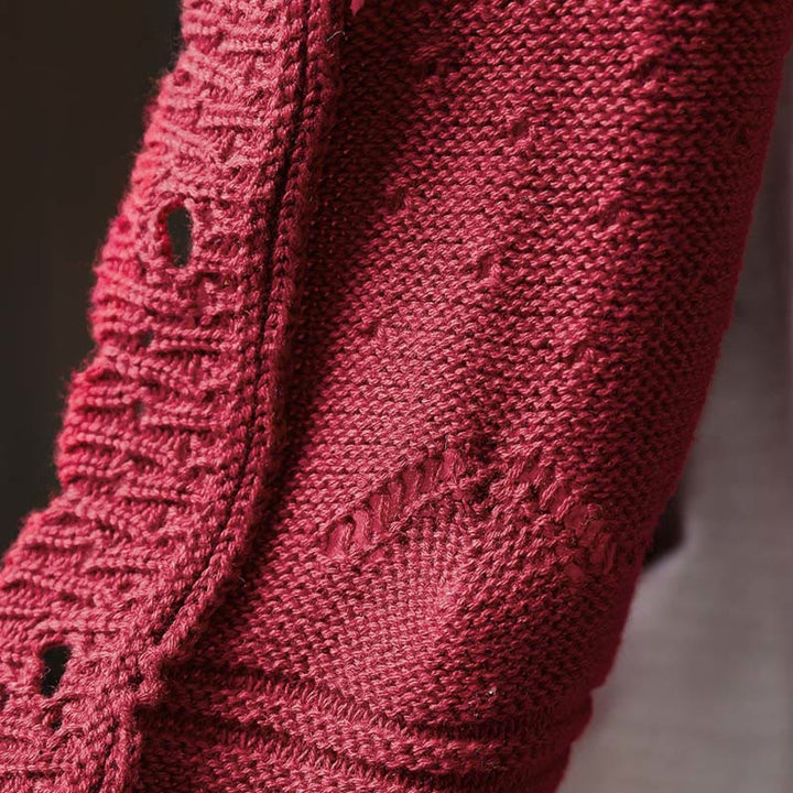 Buddha Stones Fall Lace Buttons Cotton Women's Long Sleeve Knitted Cardigan Sweater With Pockets - image 10