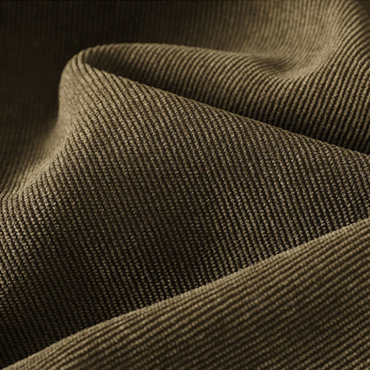 Buddha Stones Winter High Neck Warm Cotton Women's Long Sleeve Midi Dress With Pockets - image 20