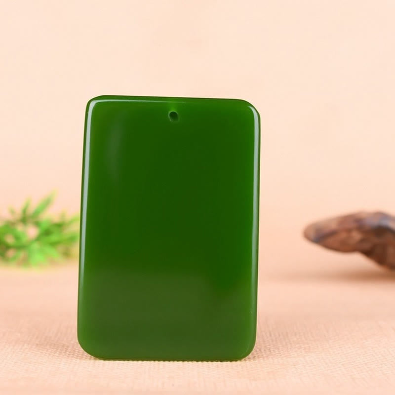 Buddha Stones Year Of The Horse Jade Abundance  Necklace Pendants - image 6