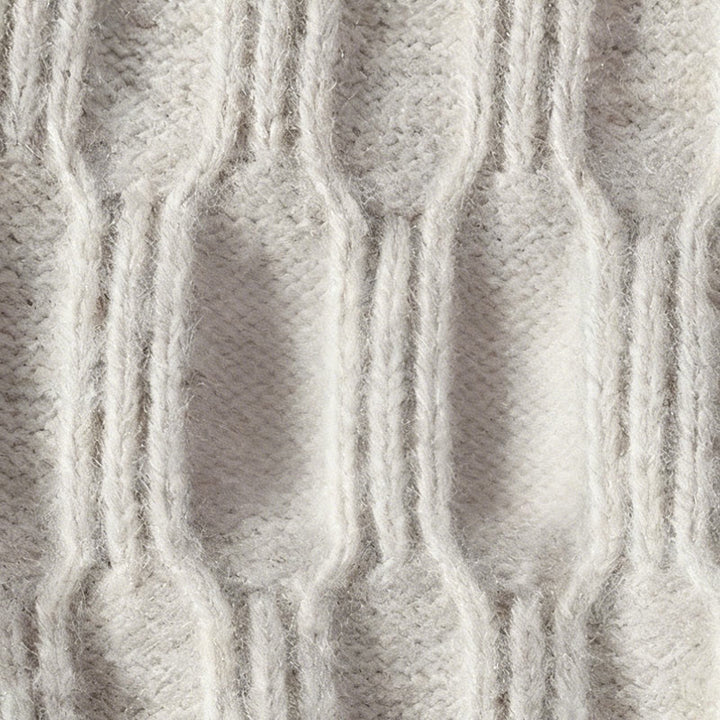 Buddha Stones Winter Black Stand Collar Lines Design Warm Men's Long Sleeve Knitted Sweater - image 5