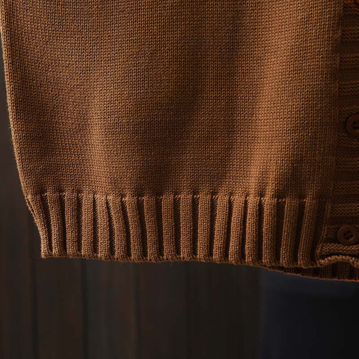 Buddha Stones Floral Buttons Cotton Women's Long Batwing Sleeve Knitted Cardigan - image 13