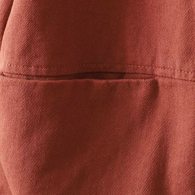 Buddha Stones Fall Button Down Women's Cotton Long Sleeve Outerwear Jacket With Pockets - image 6