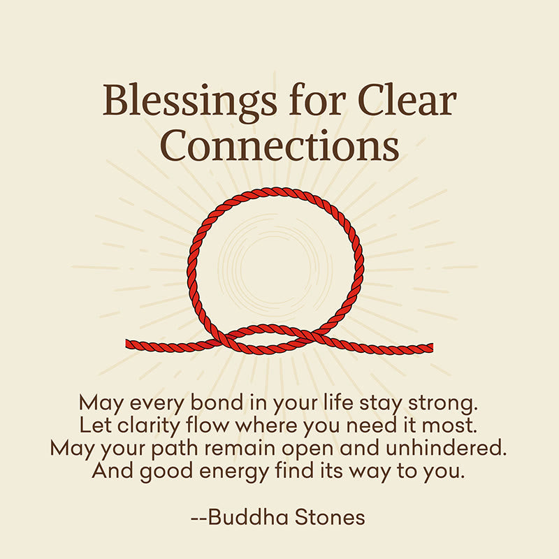 Buddha Stones "Blessings for Clear Connections" 925 Sterling Silver Lucky Golden Bead String Bracelet Anklet Includes Gift Message Card - image 2