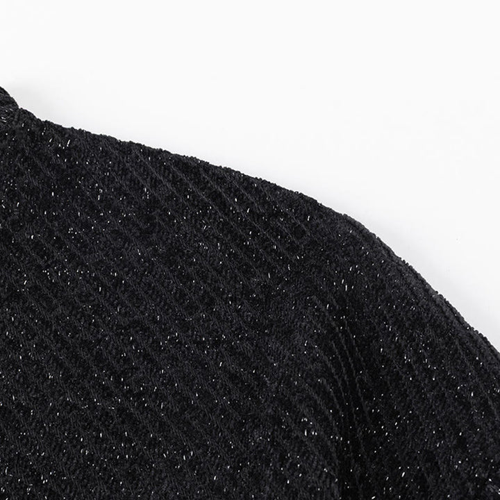 Buddha Stones Fall Crew Neck Stripes Button Men's Sweatshirt Pullover - image 6