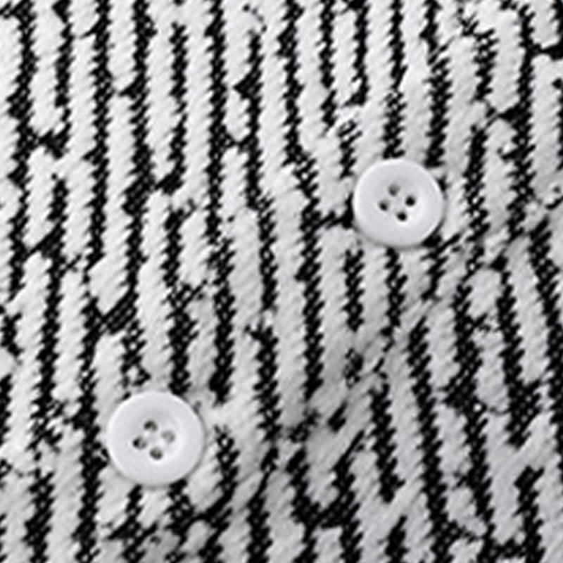 Buddha Stones Fall Crew Neck Stripes Button Men's Sweatshirt Pullover - image 13