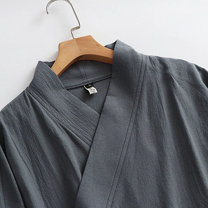 Buddha Stones Wudang Traditional Tai Chi Martial Arts Ceremony Long Sleeve Men's Taoist Long Robe - image 8