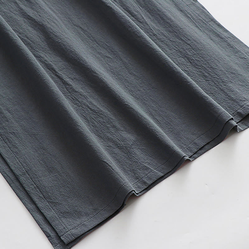 Buddha Stones Wudang Traditional Tai Chi Martial Arts Ceremony Long Sleeve Men's Taoist Long Robe - image 13