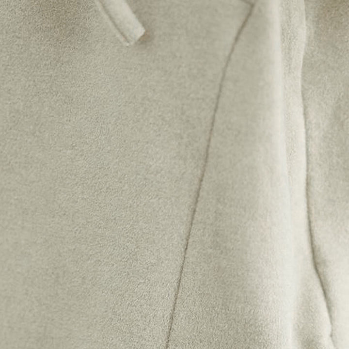 Buddha Stones Winter Solid Color Cotton Long Sleeve Women's Hoodie Has Hood - image 17