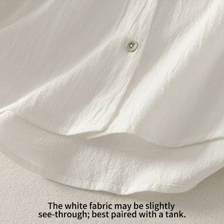 Buddha Stones Fall Crew Collar Long Sleeve Women's Polyester Shirt With Pockets - image 20