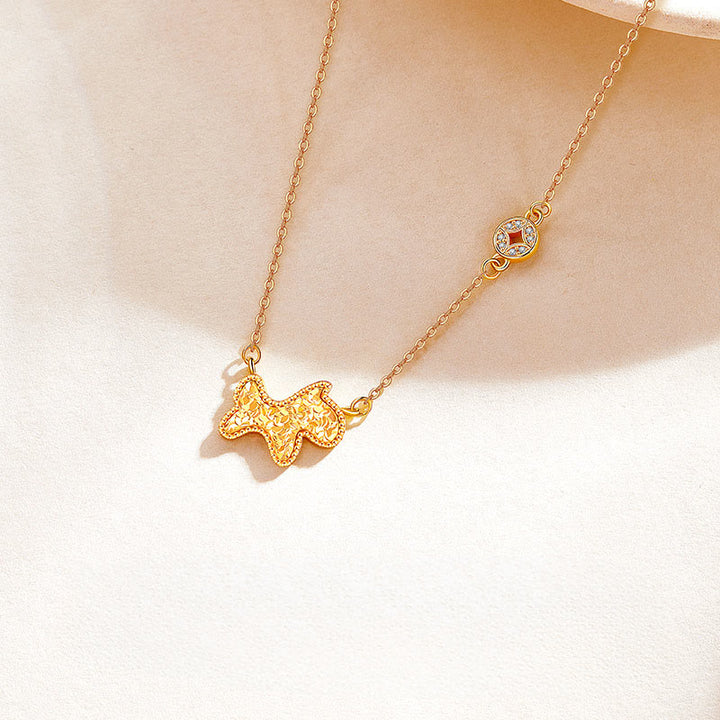 Buddha Stones Year Of The Horse Chinese Zodiac 925 Sterling Silver Coin Design Blessing Chain Necklace Pendants - image 5