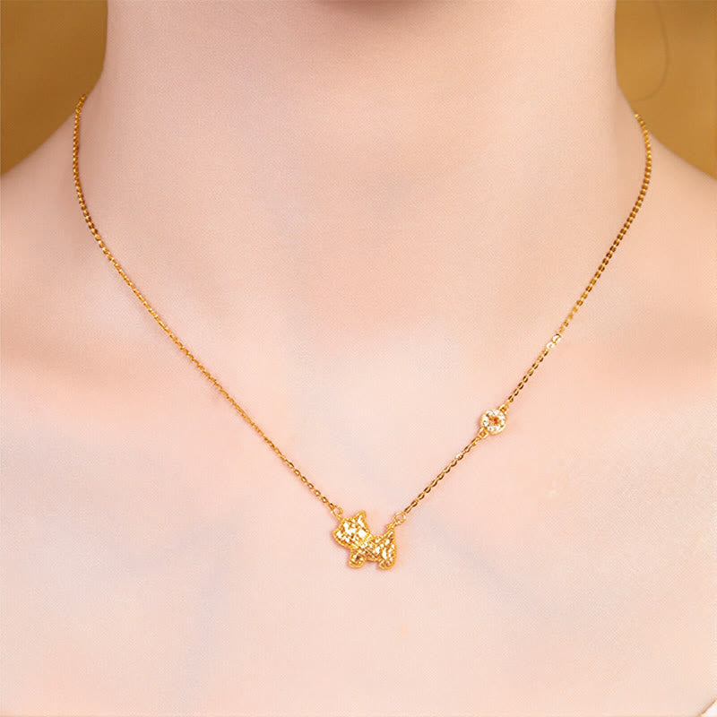 Buddha Stones Year Of The Horse Chinese Zodiac 925 Sterling Silver Coin Design Blessing Chain Necklace Pendants - image 30