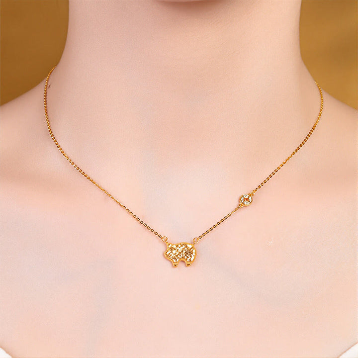 Buddha Stones Year Of The Horse Chinese Zodiac 925 Sterling Silver Coin Design Blessing Chain Necklace Pendants - image 32