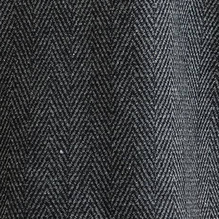 Buddha Stones Stripe V-Neck Cotton Long Sleeve Women's Coat With Pockets - image 9