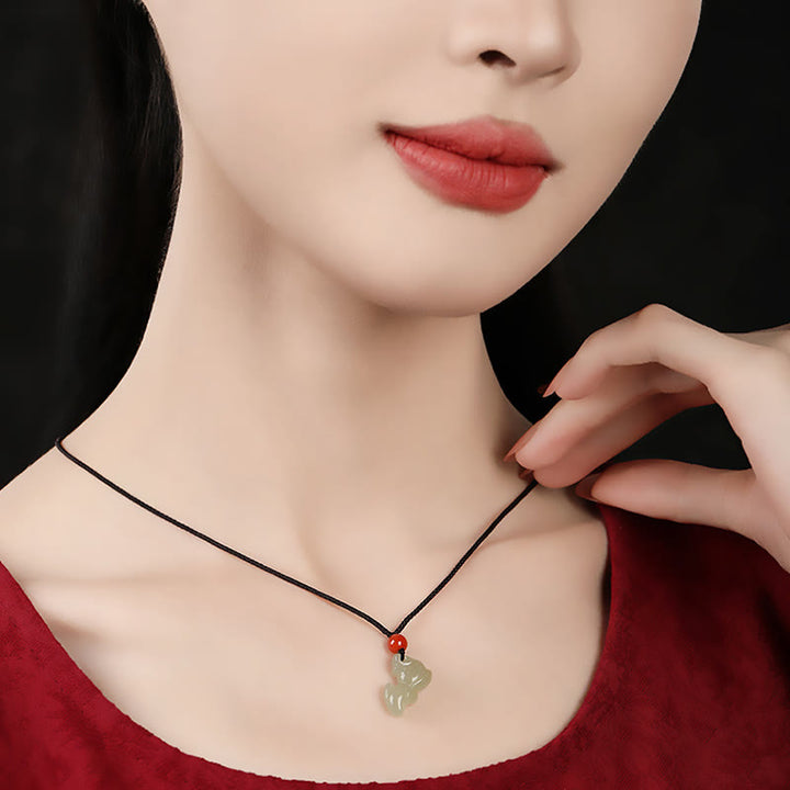 Buddha Stones Chinese Zodiac Year Of The Horse Jade South Red Agate Prosperity Necklace Pendants - image 20