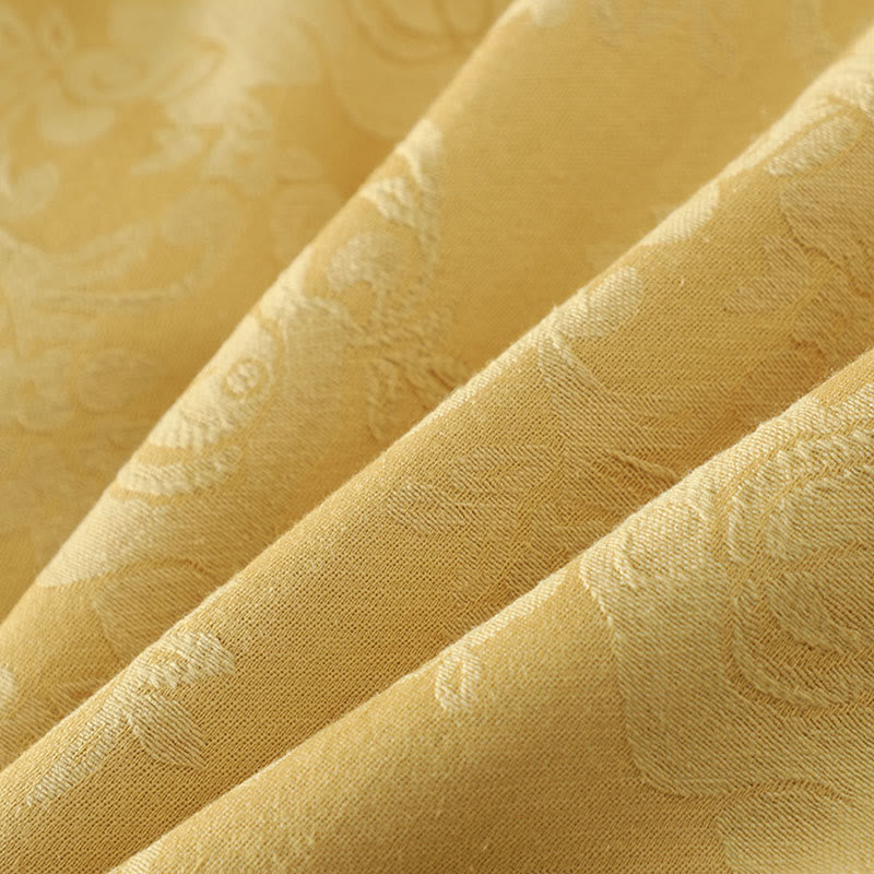 Buddha Stones Flower Pattern Frog-Button Women's Cotton Sleeveless Vest Waistcoat - image 19