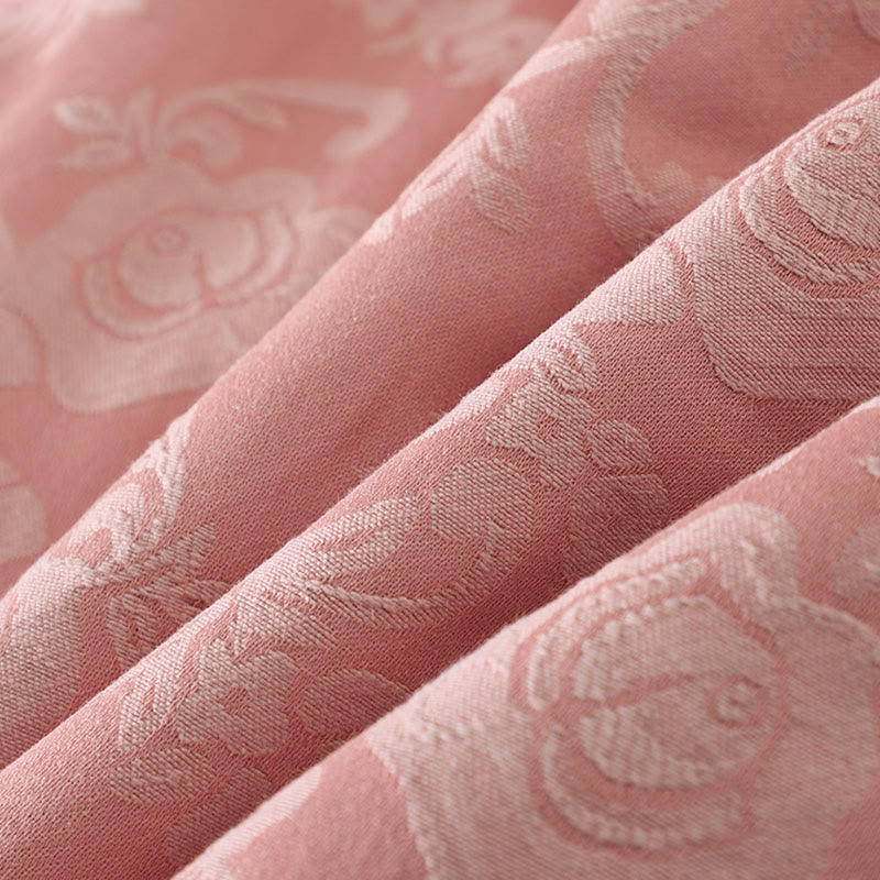 Buddha Stones Flower Pattern Frog-Button Women's Cotton Sleeveless Vest Waistcoat - image 9