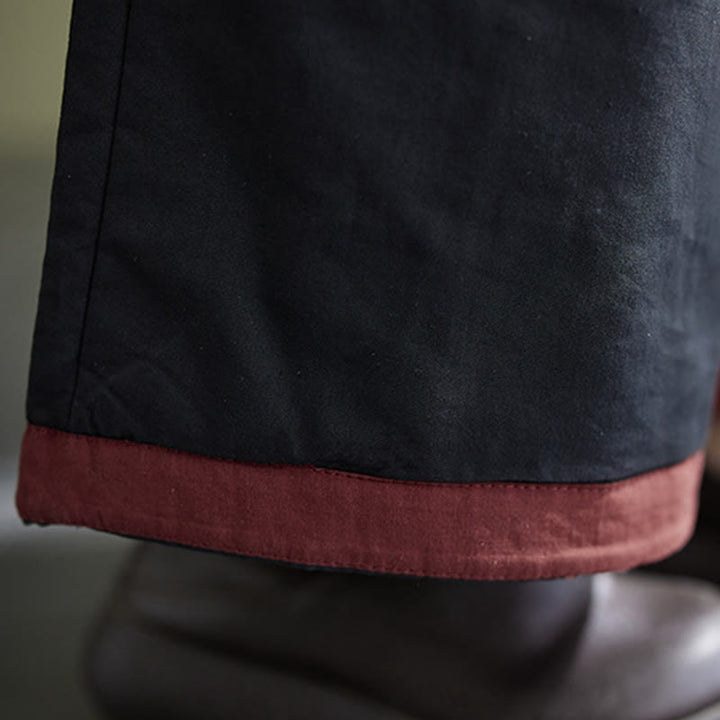 Buddha Stones Casual Plain Women's Wide Leg Pants With Pockets - image 8