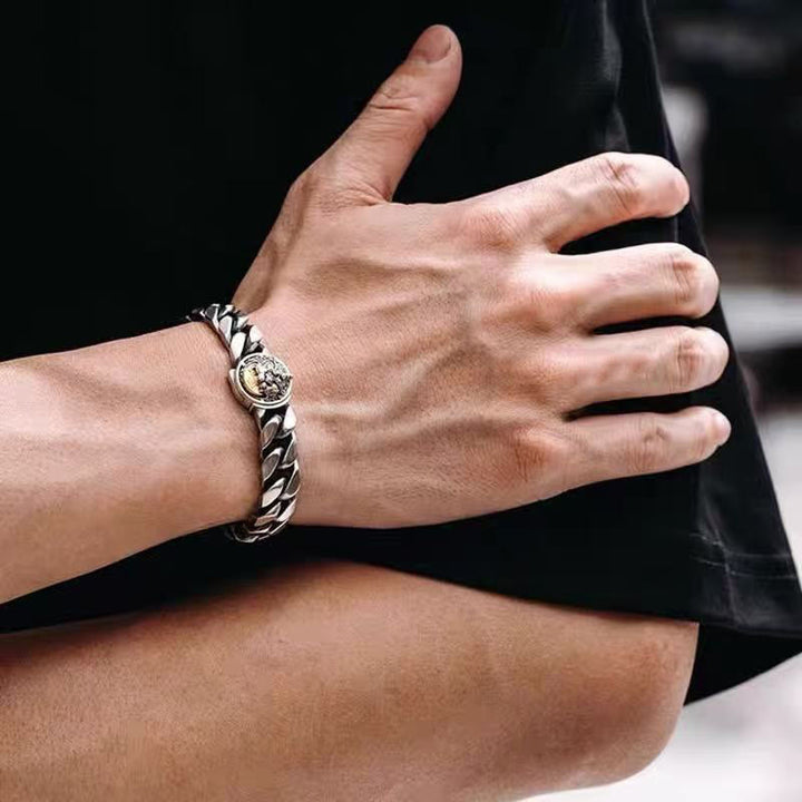 Buddha Stones Copper PiXiu Wealth Luck Bracelet - image 4