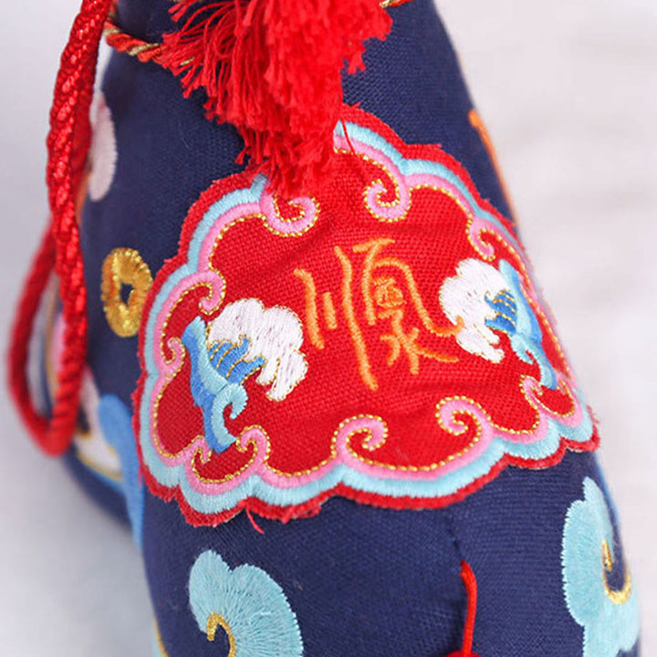 Buddha Stones Year of the Horse Copper Red String Fu Character Home Decoration - image 13