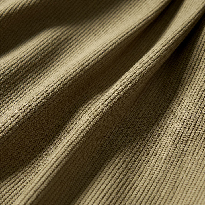 Buddha Stones Commute Fall Corduroy Women's Harem High Waist Pants With Pockets - image 9