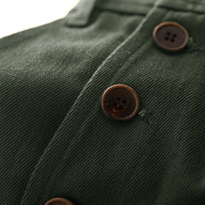 Buddha Stones Women's Plain Cotton Skirt With Pockets - image 3