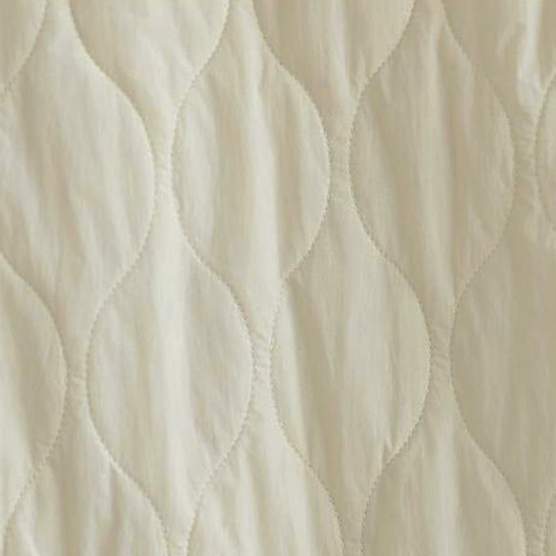 Buddha Stones Fall Solid Curved design Crew Neck Long Sleeve Women's Cotton Sweatshirt With Pockets - image 15