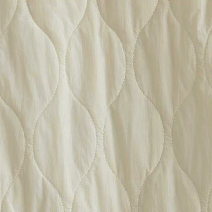 Buddha Stones Fall Solid Curved design Crew Neck Long Sleeve Women's Cotton Sweatshirt With Pockets - image 15