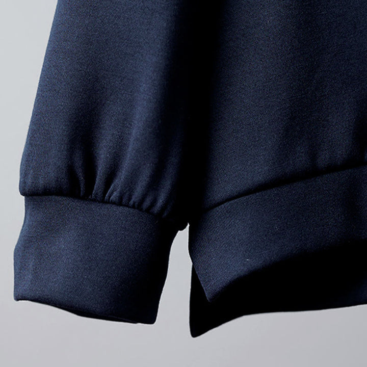 Buddha Stones Fall Embroidery Bear Long Sleeve Women's Hoodie - image 4