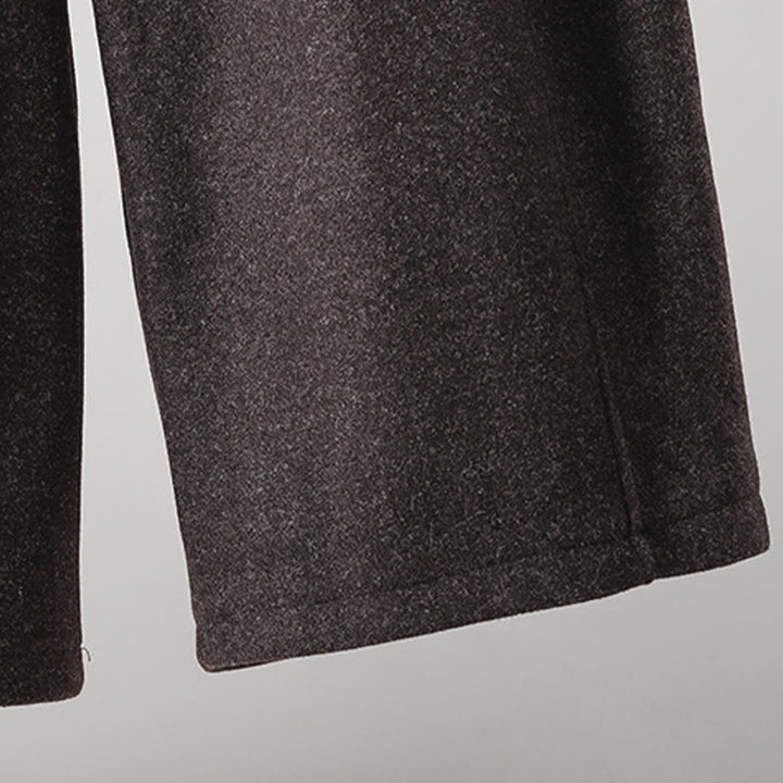 Buddha Stones Plain Cotton Lace-Up Design Thick Women's Pants With Pockets - image 22